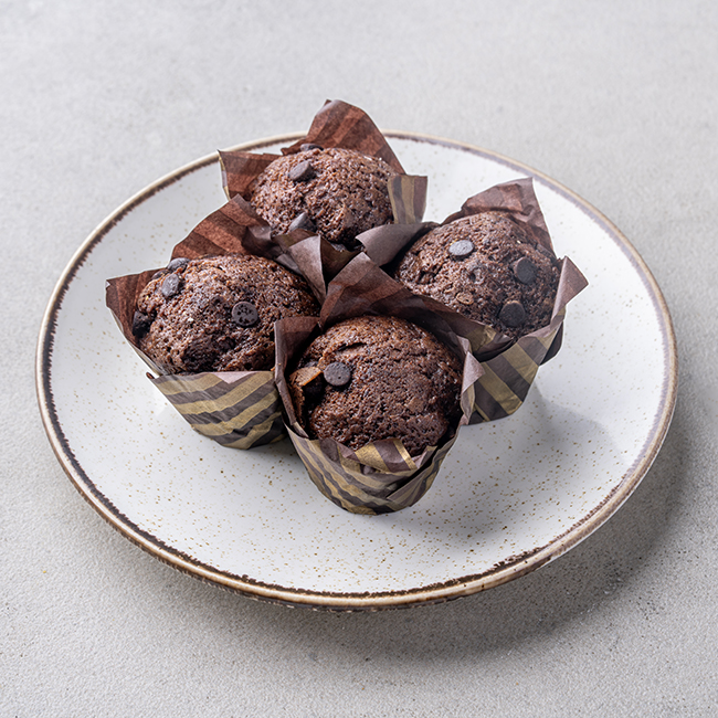 Dark Chocolate Mocha Muffin